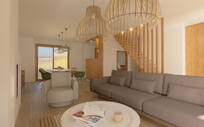 Aménagement d’un salon design