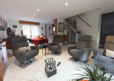 projet amenagement salon avant