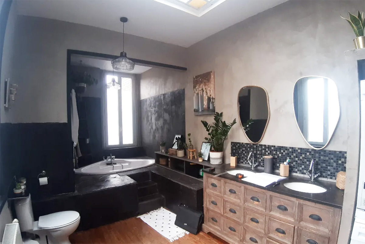 salle de bain avant